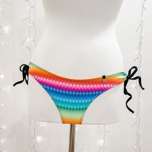 Wicked Weasel Digital Rainbow Scrunch Bikini